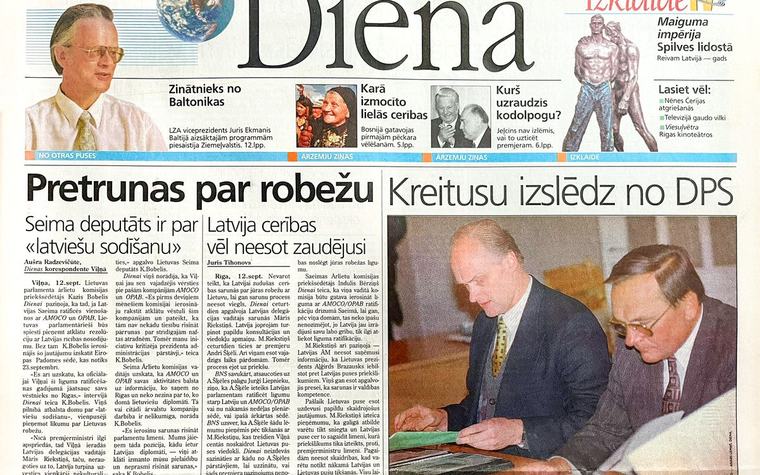 Vēsture Dienā: Brētliņas un nafta