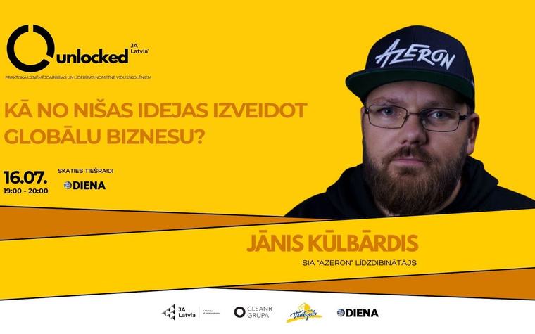 Diskusija ar Jāni Kūlbārdi: Kā no nišas idejas izveidot globālu biznesu?