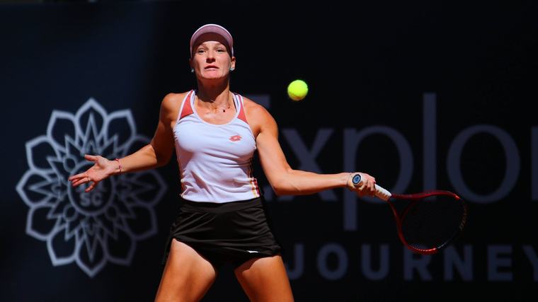 Semeņistaja nonāk soļa attālumā no "US Open" pamatturnīra