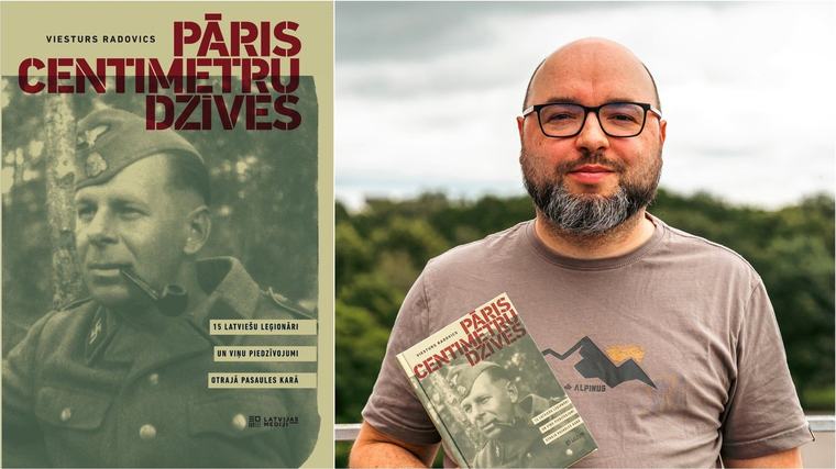 Okupācijas muzejā atvērs "Delfi" žurnālista Viestura Radovica grāmatu par 15 latviešu leģionāriem