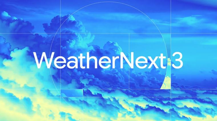“Google” izziņo “WeatherNext 3” – jaunu un precīzāku MI laikapstākļu modeli