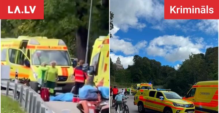 Krimināls Traģēdija Vienības brauciena laikā Siguldā: aculiecinieki norāda, ka miris sacensību dalībnieks