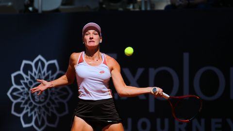 Semeņistaja "US Open" kvalifikācijā pārtrauc septiņu zaudējumu sēriju