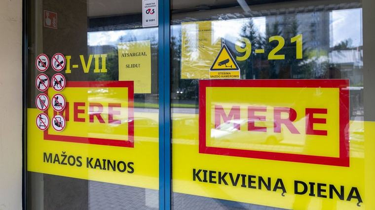 Lietuvā darbu sāks jauns mazumtirdzniecības tīkls: daļa veikalu atradīsies "Mere" telpās