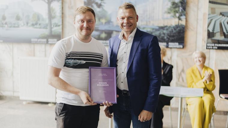 LNSO fonda Izcilības balvu saņem kontrabasists Oskars Bokanovs