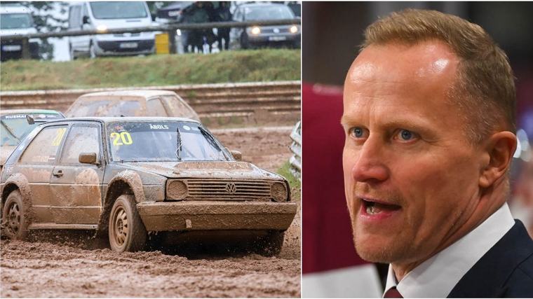 "Sajūtas ir fantastiskas!" – Artis Ābols izcīna savu pirmo uzvaru autokrosā