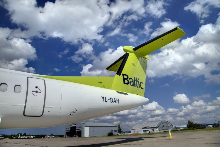 airBaltic pārvadāto pasažieru skaits astoņos mēnešos pieaudzis par 4%